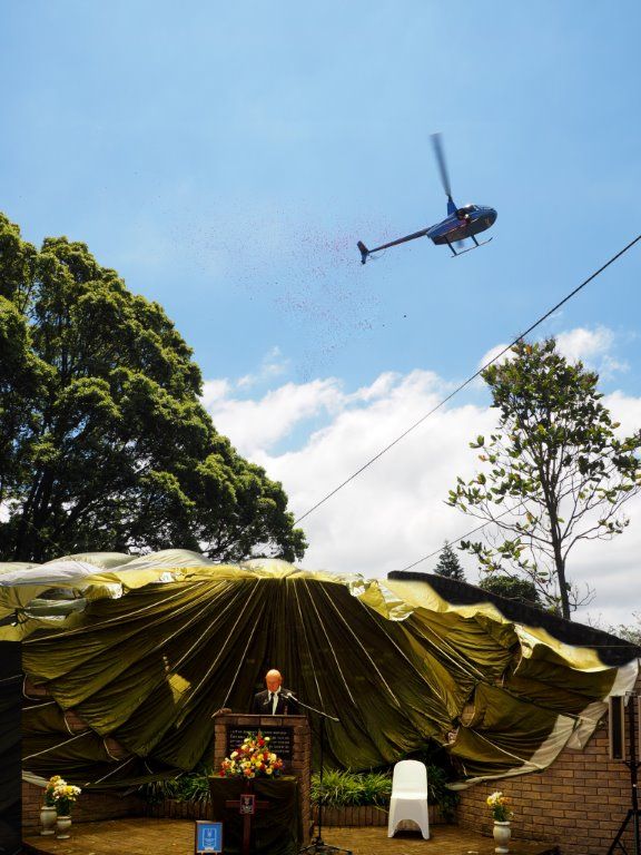 poppy drop at sas reunion